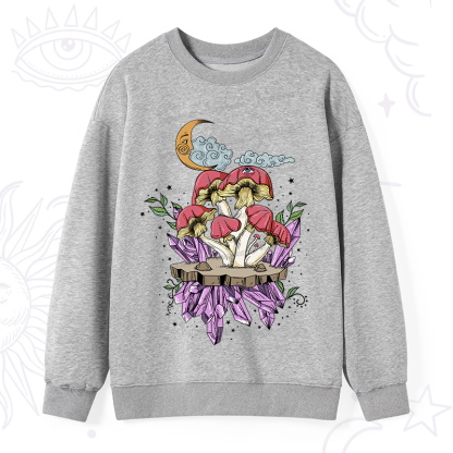 Purplehecate Fantasy Mushroom Sweatshirt