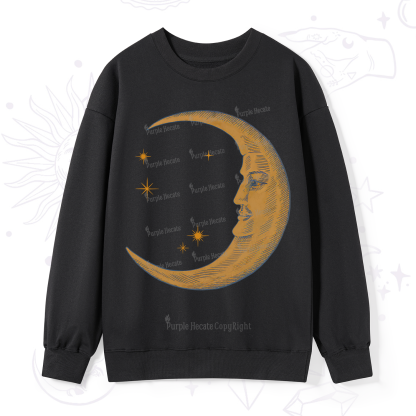 Purplehecate Celestial Moon Sweatshirt
