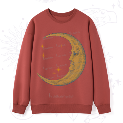 Purplehecate Celestial Moon Sweatshirt