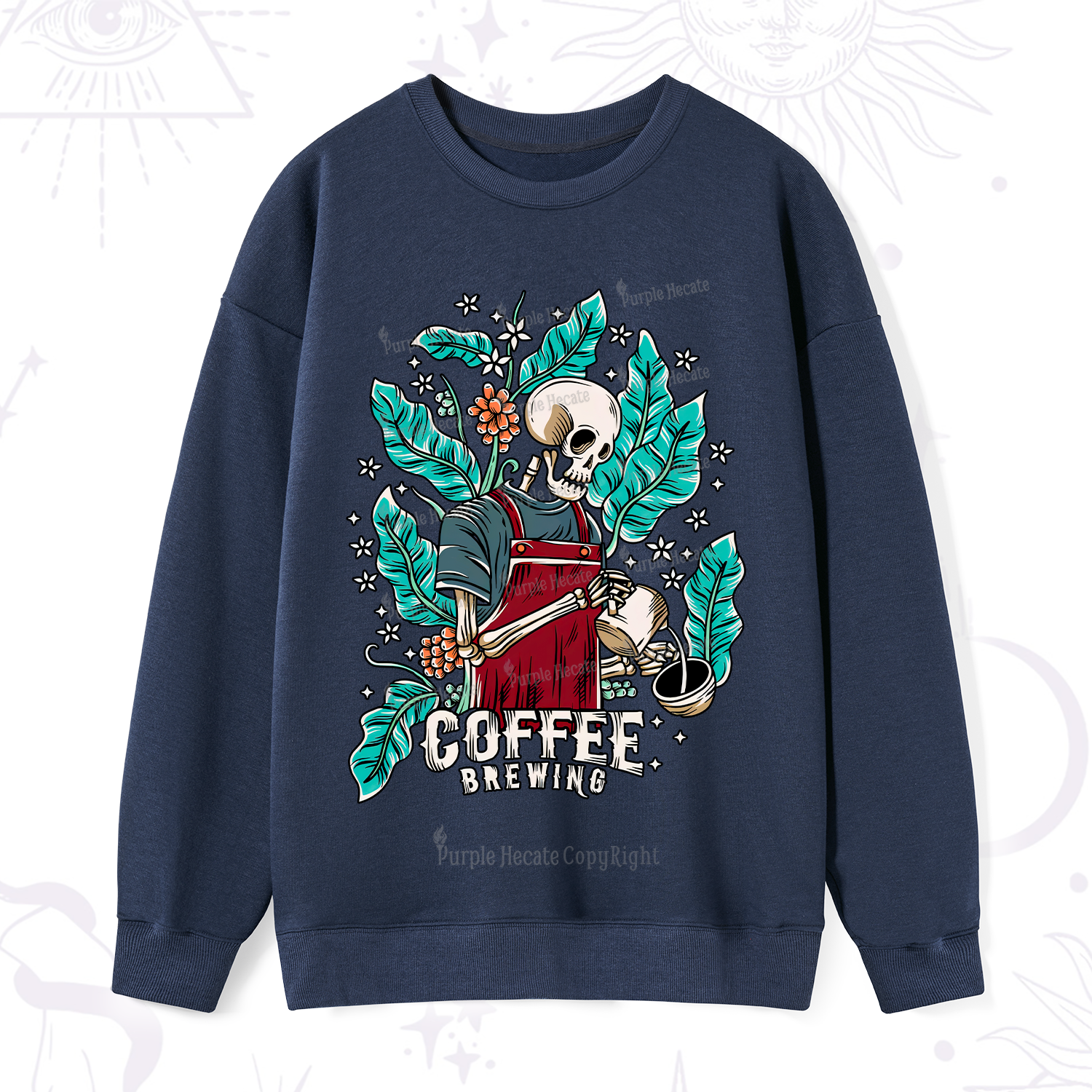 Purplehecate Coffee Brewing Sweatshirt