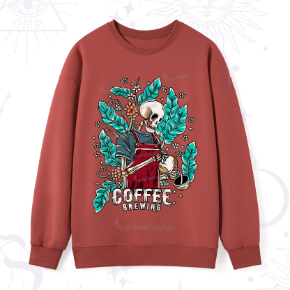 Purplehecate Coffee Brewing Sweatshirt