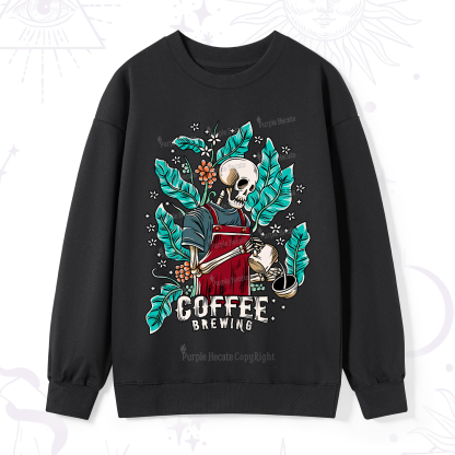 Purplehecate Coffee Brewing Sweatshirt