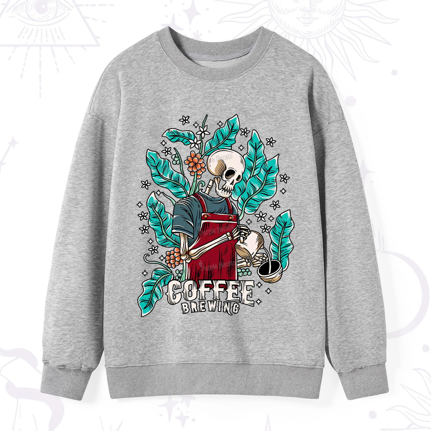 Purplehecate Coffee Brewing Sweatshirt