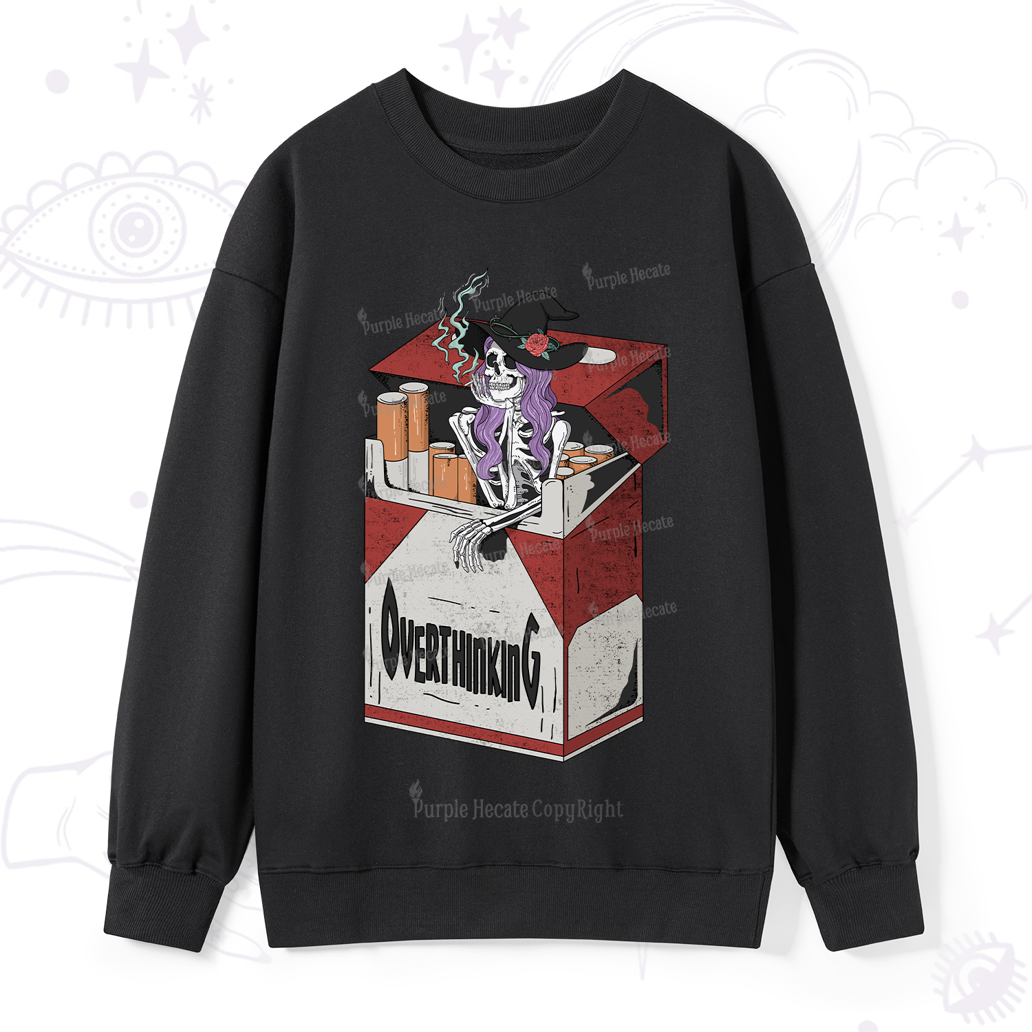 Purplehecate Overthinking Sweatshirt