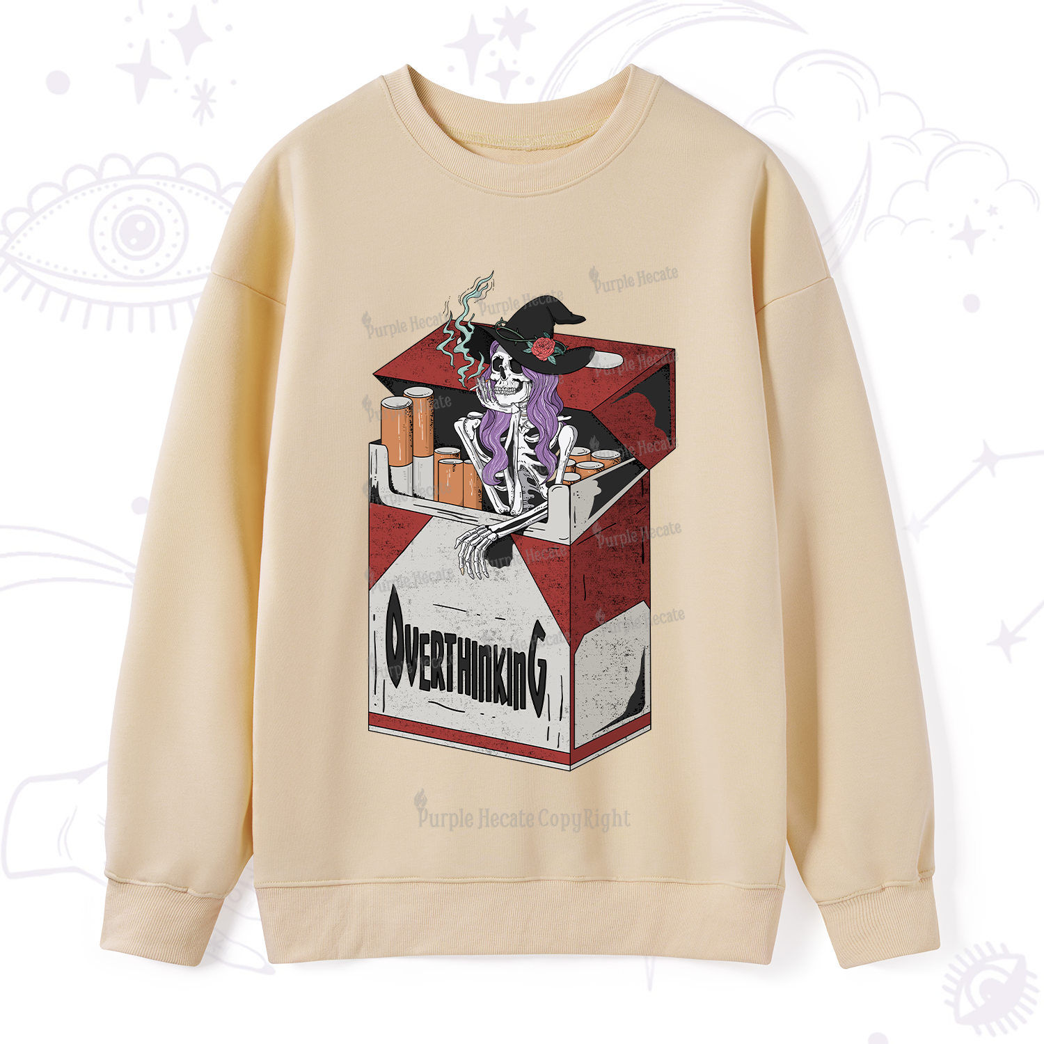 Purplehecate Overthinking Sweatshirt