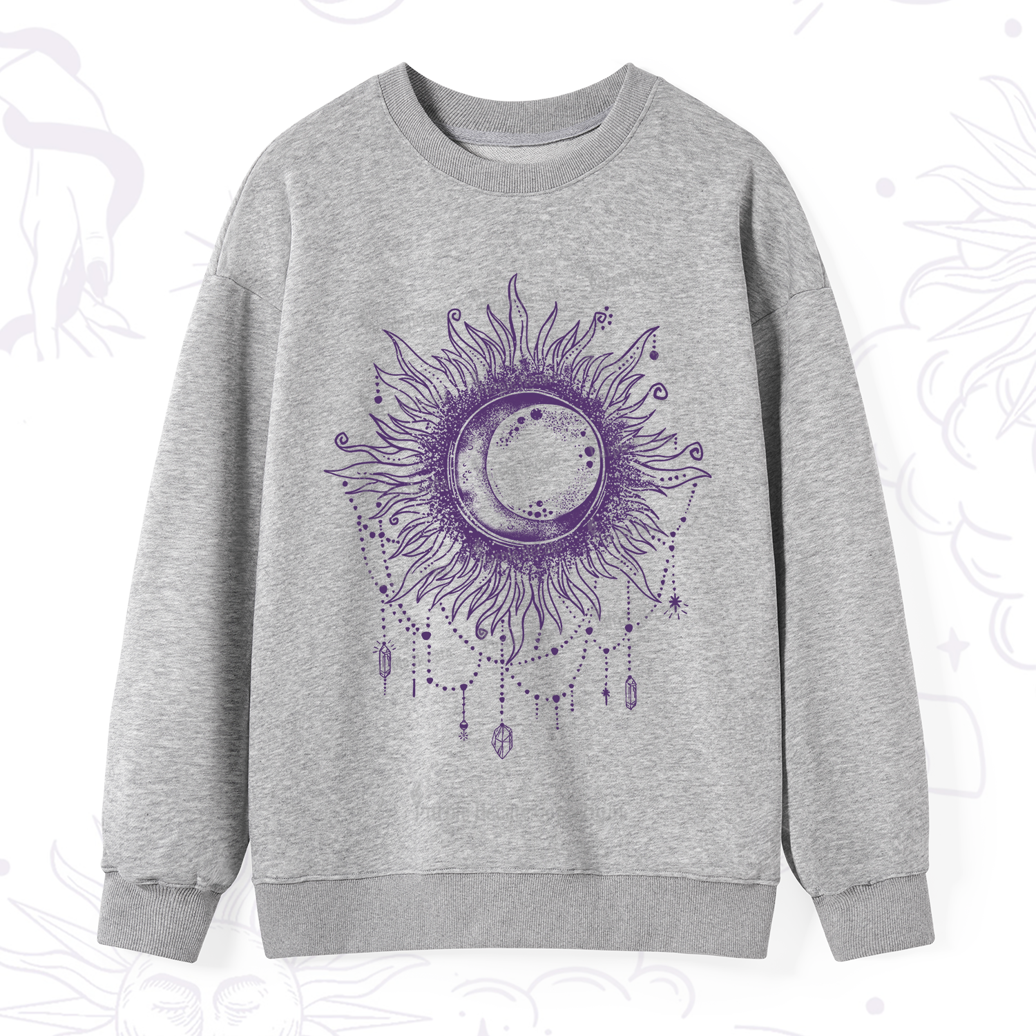 Purplehecate Starry Eye Sweatshirt