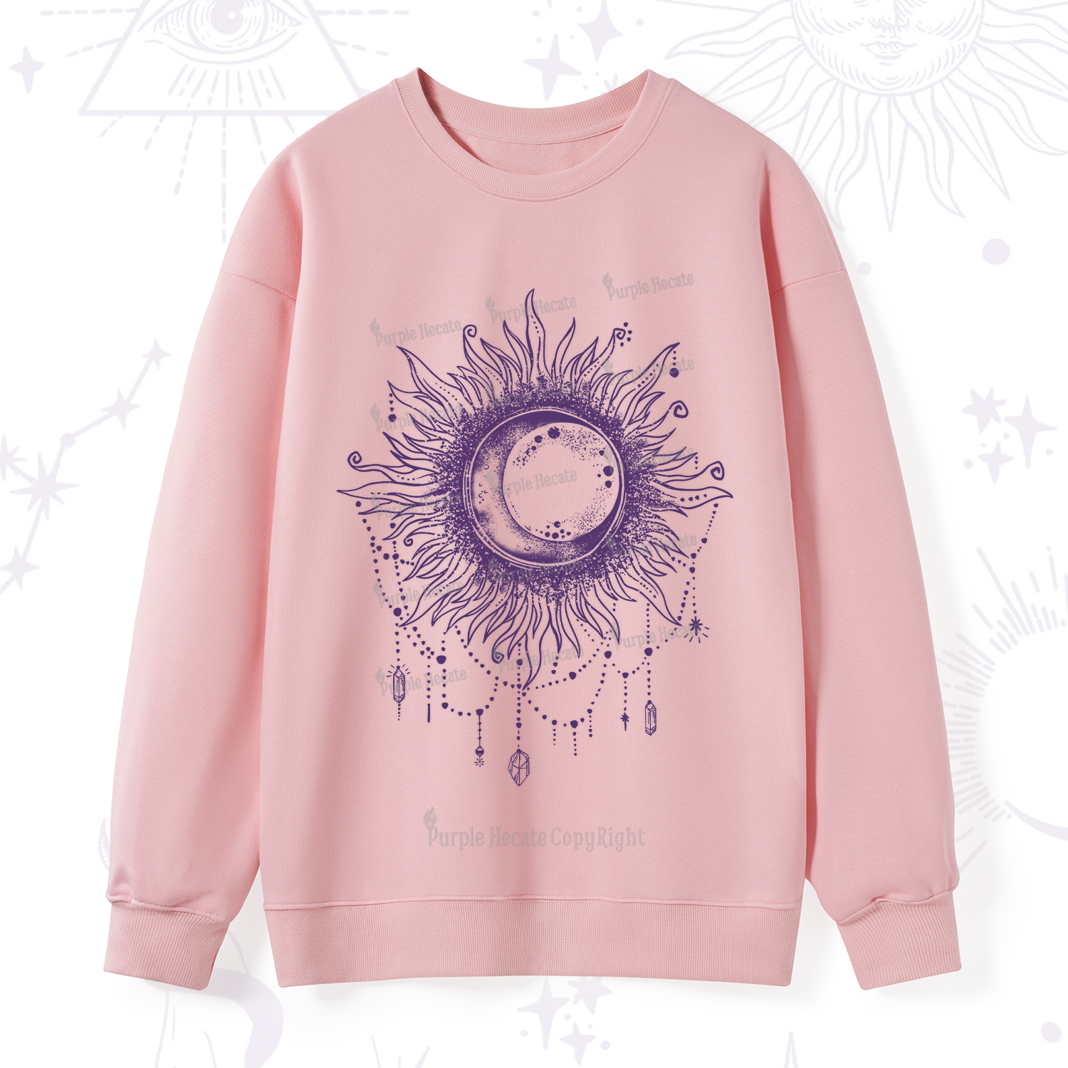Purplehecate Starry Eye Sweatshirt