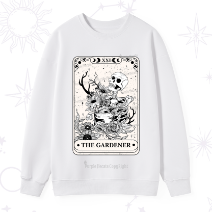 Purplehecate The Gardener Tarot Sweatshirt