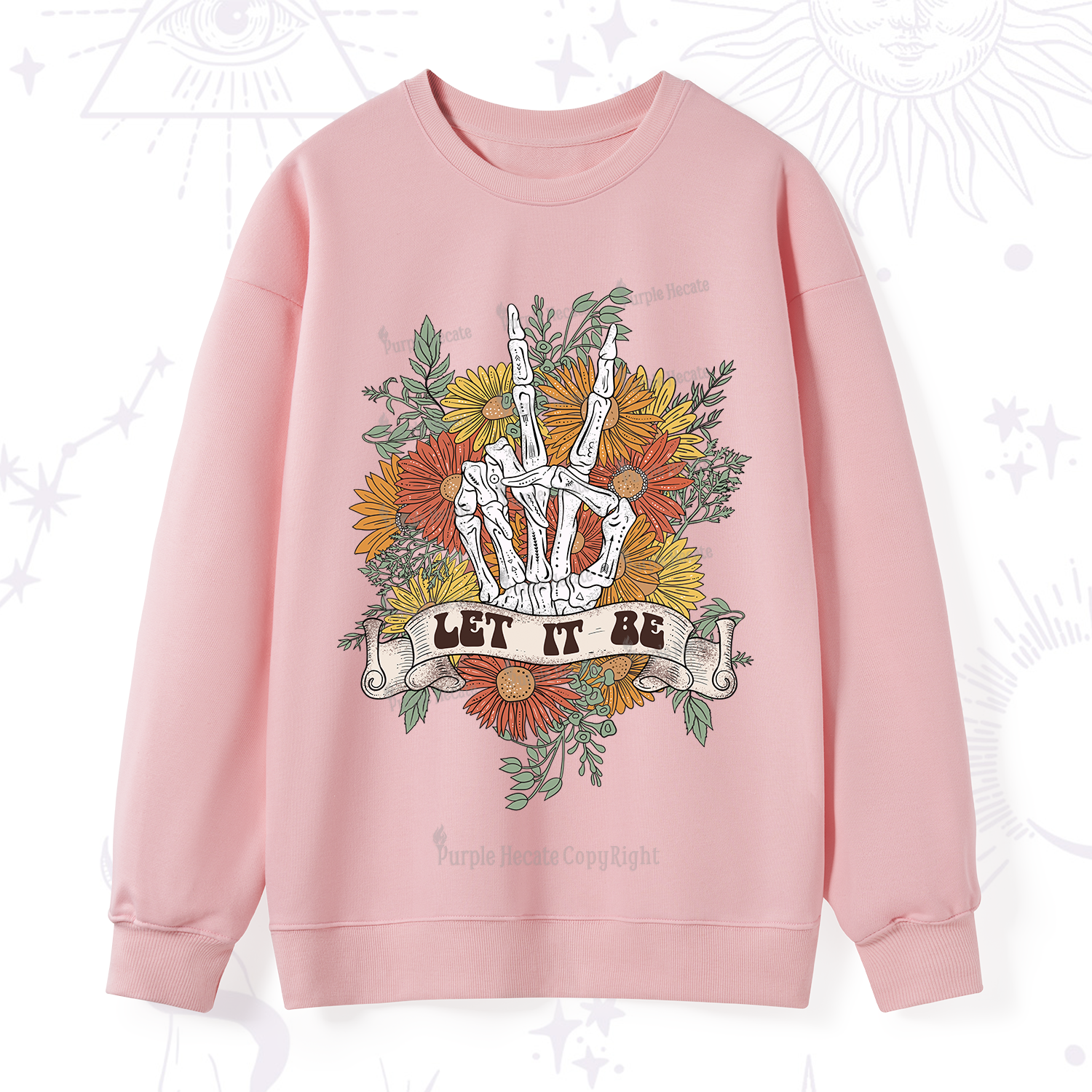 Purplehecate Letting Go Bravely Sweatshirt