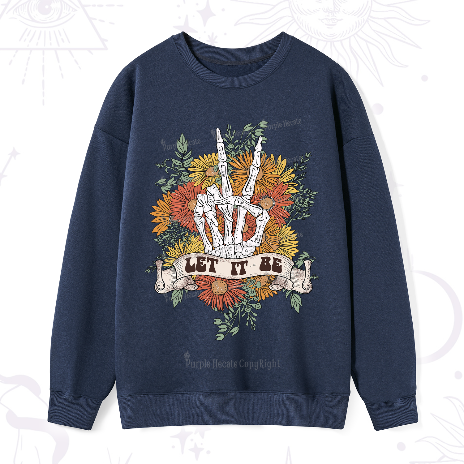 Purplehecate Letting Go Bravely Sweatshirt