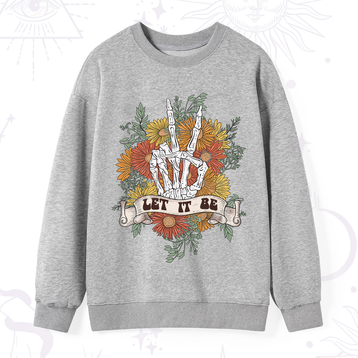 Purplehecate Letting Go Bravely Sweatshirt