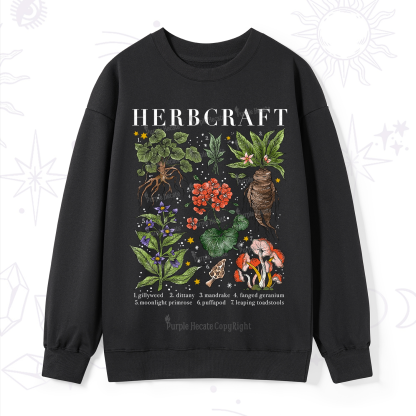 Purplehecate Magical Herbcraft Sweatshirt