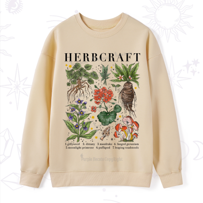 Purplehecate Magical Herbcraft Sweatshirt