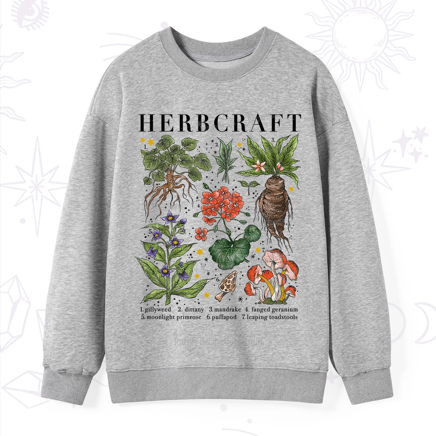 Purplehecate Magical Herbcraft Sweatshirt