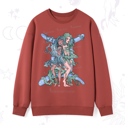 Purplehecate Gemini In Astrology Zodiac Sweatshirt