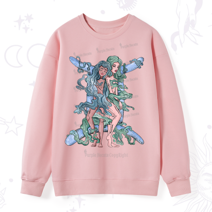 Purplehecate Gemini In Astrology Zodiac Sweatshirt