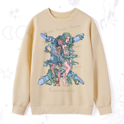 Purplehecate Gemini In Astrology Zodiac Sweatshirt
