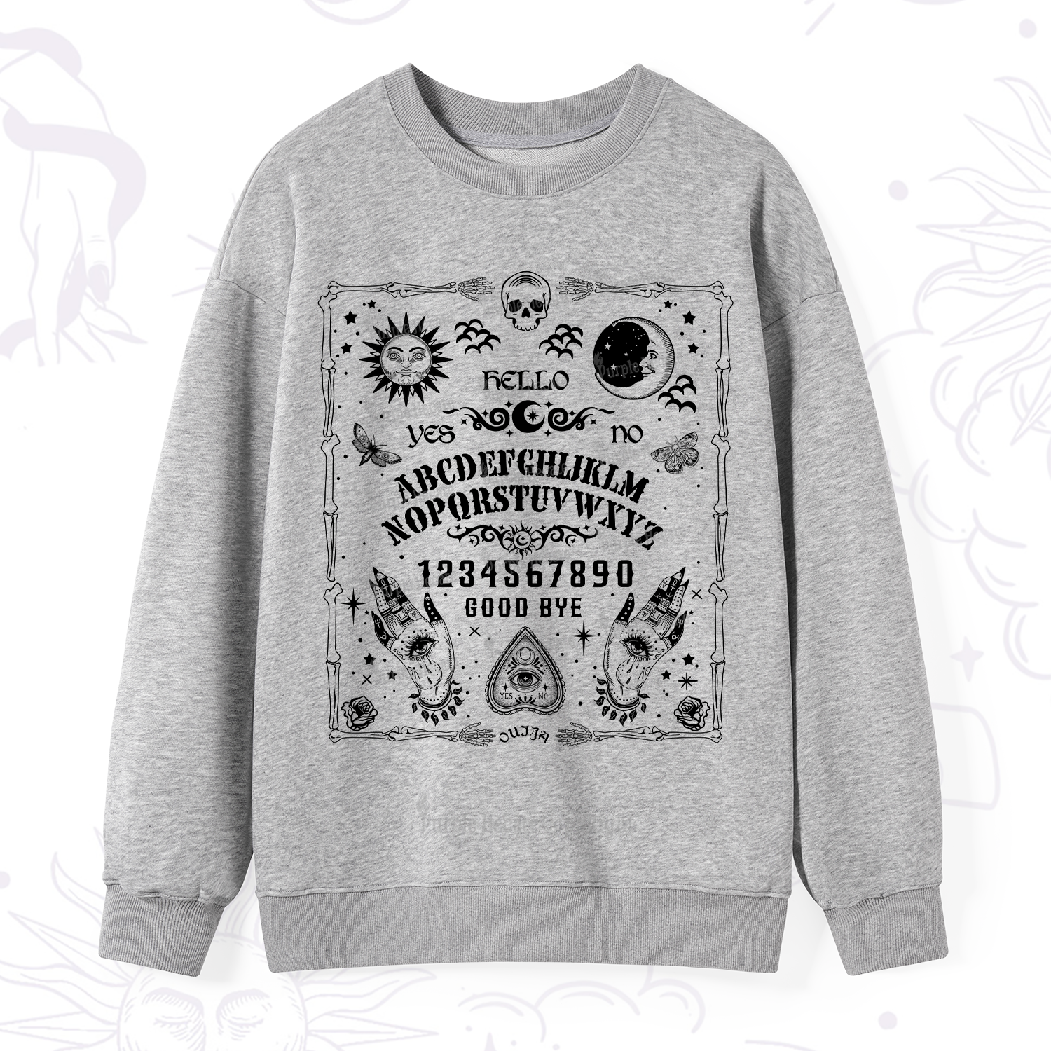 Purplehecate Ouija Board Sweatshirt