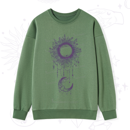 Purplehecate Radiance Of Sun And Moon Sweatshirt