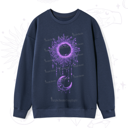 Purplehecate Radiance Of Sun And Moon Sweatshirt