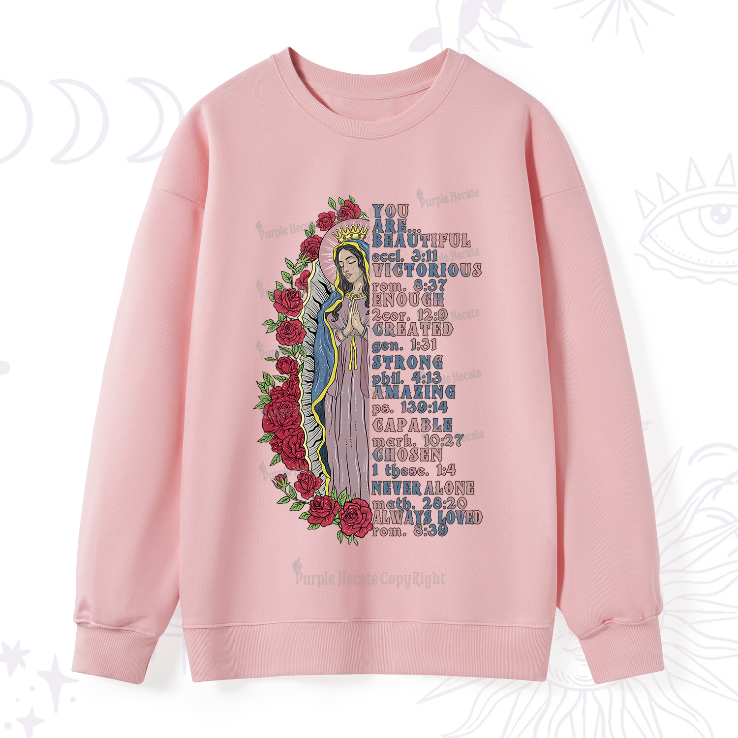 Purplehecate Biblical Blessings Sweatshirt