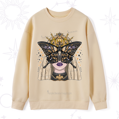 Purplehecate Butterfly Witchy Sweatshirt