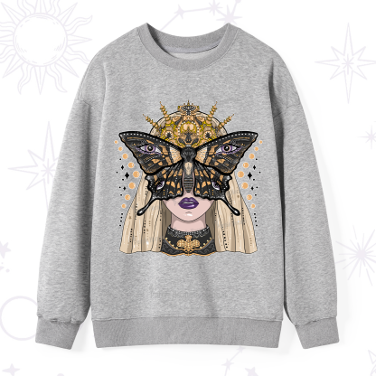 Purplehecate Butterfly Witchy Sweatshirt