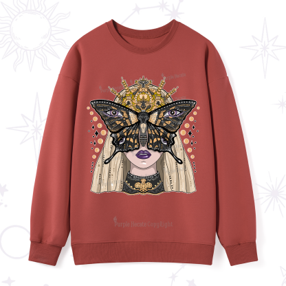 Purplehecate Butterfly Witchy Sweatshirt