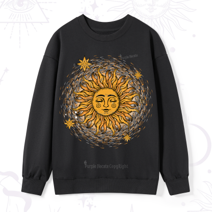 Purplehecate Celestial Sun Sweatshirt