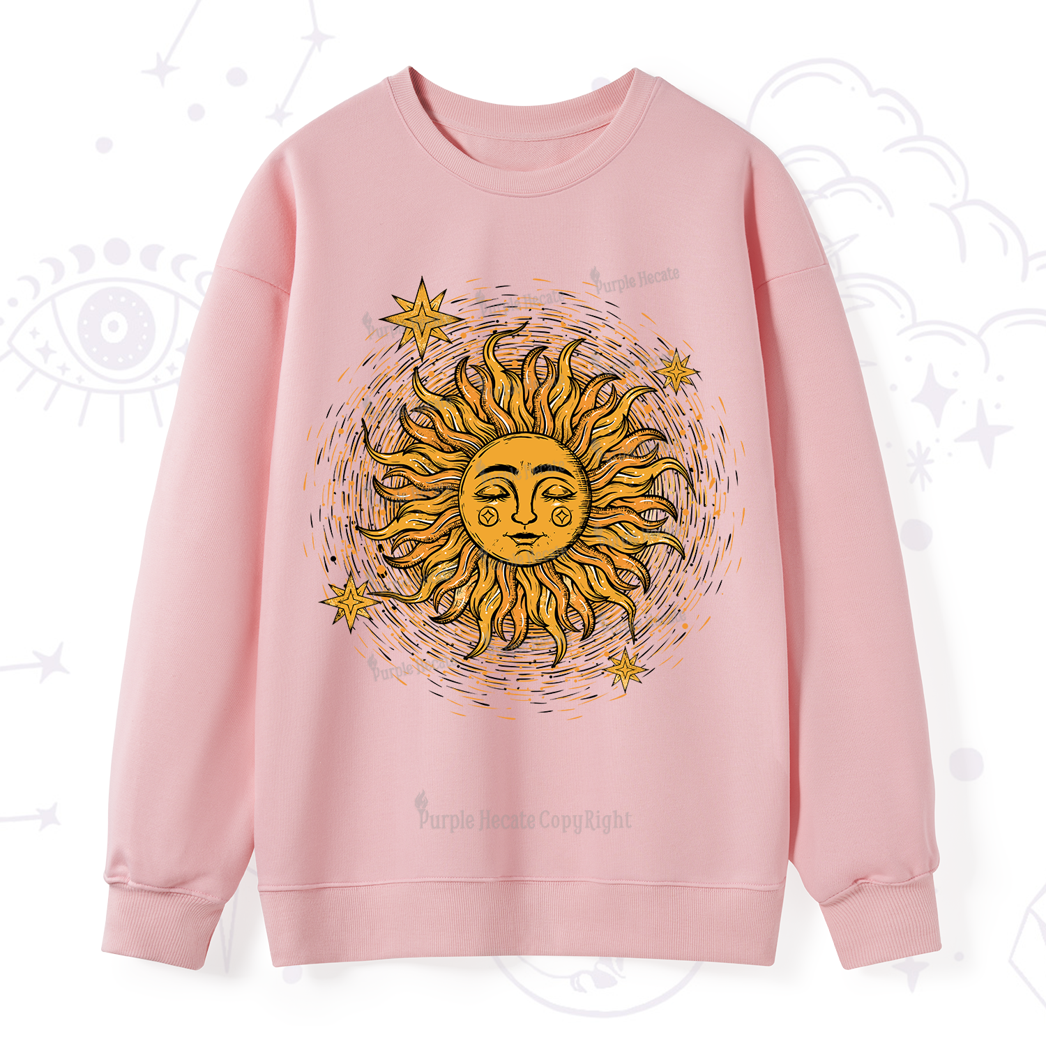 Purplehecate Celestial Sun Sweatshirt