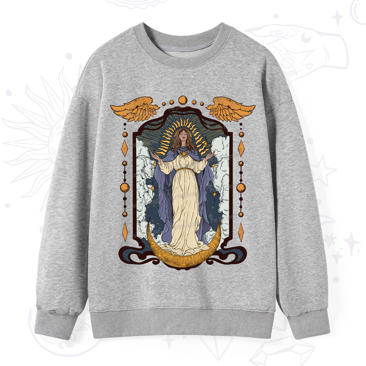 Purplehecate Holy Guardian Sweatshirt
