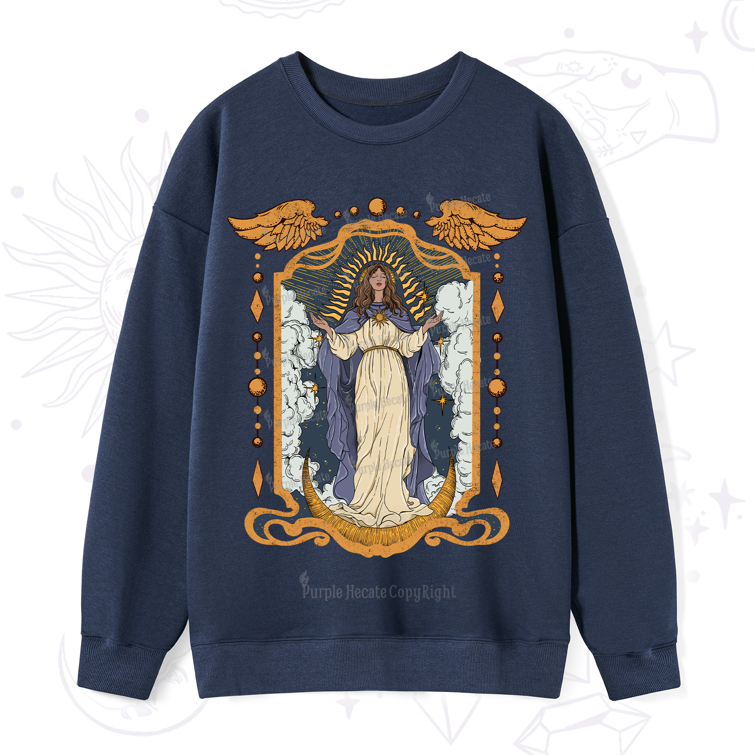 Purplehecate Holy Guardian Sweatshirt