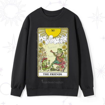 Purplehecate The Friends Tarot Card Sweatshirt