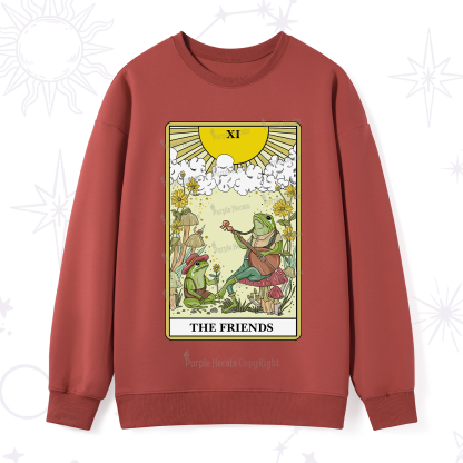 Purplehecate The Friends Tarot Card Sweatshirt