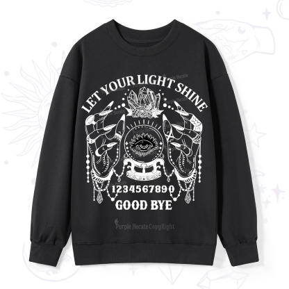 Purplehecate Let Your Light Shine Sweatshirt