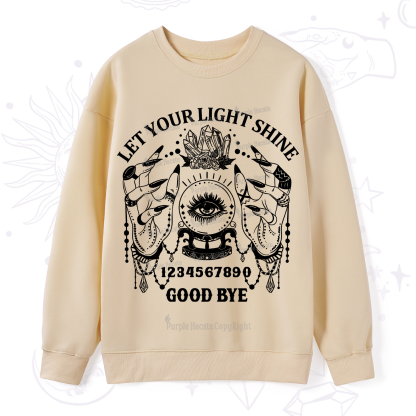 Purplehecate Let Your Light Shine Sweatshirt