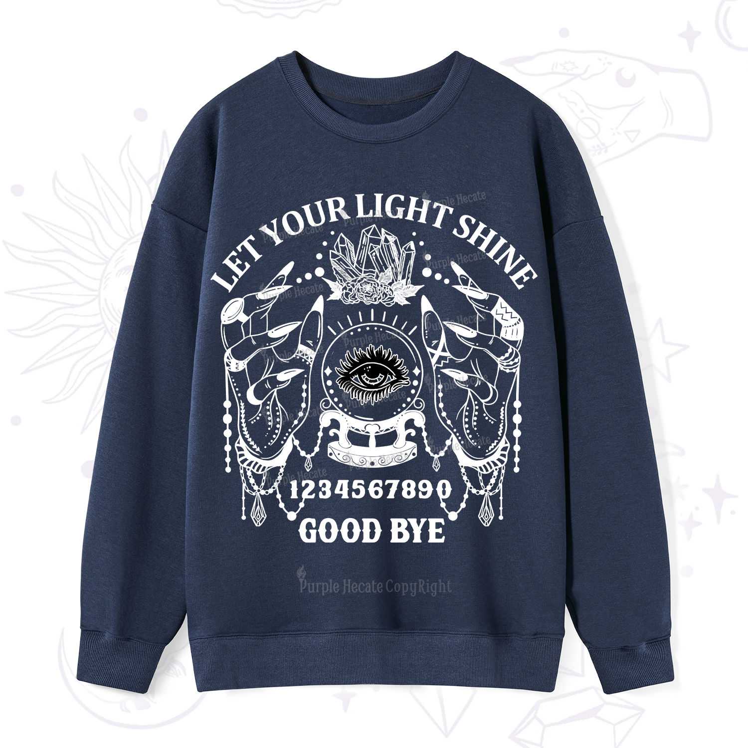 Purplehecate Let Your Light Shine Sweatshirt