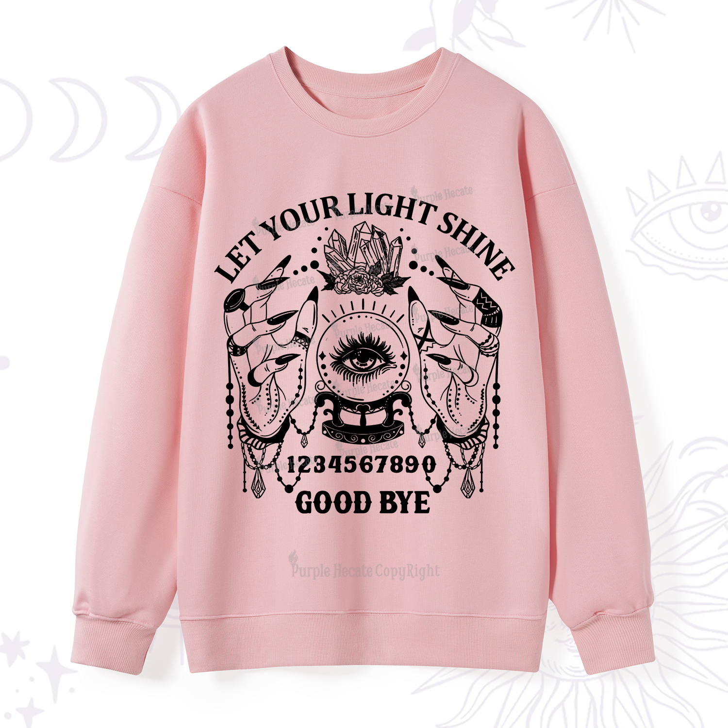 Purplehecate Let Your Light Shine Sweatshirt