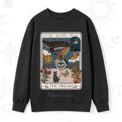 Purplehecate The Dream Tarot Sweatshirt