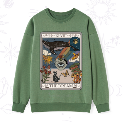 Purplehecate The Dream Tarot Sweatshirt