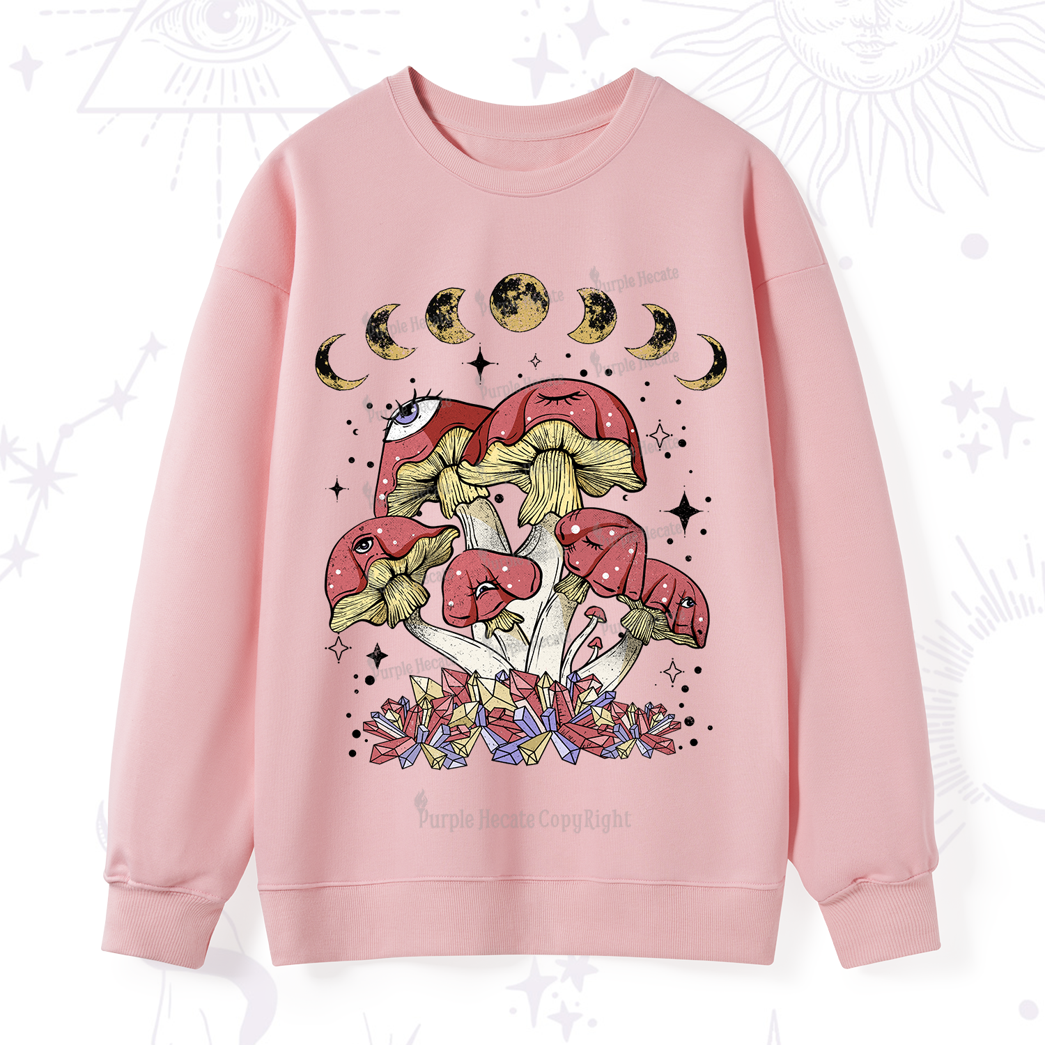 Purplehecate Magic Mushroom Sweatshirt