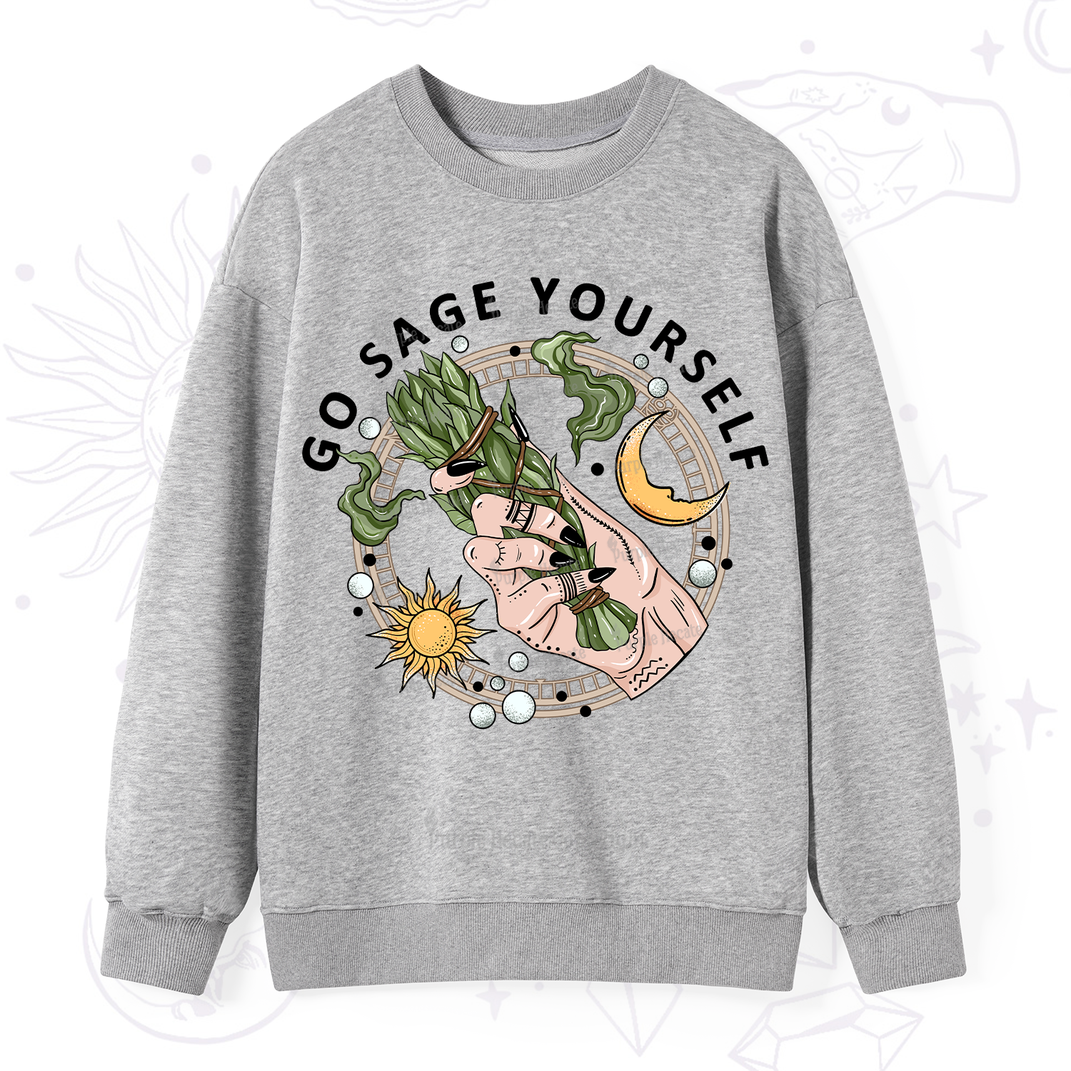 Purplehecate Go Sage Yourself Sweatshirt