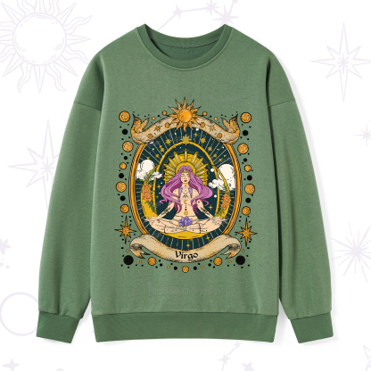 Purplehecate Virgo Radiance Zodiac Sweatshirt