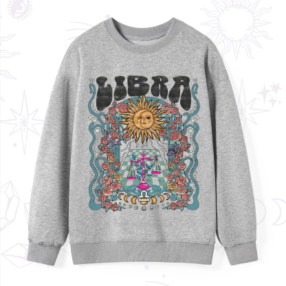 Purplehecate Libra Spirit Zodiac Sweatshirt