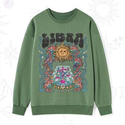 Purplehecate Libra Spirit Zodiac Sweatshirt
