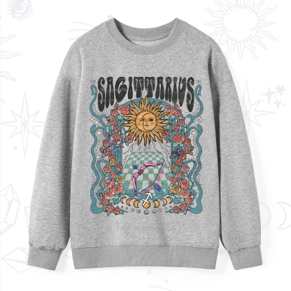 Purplehecate Sagittarius Spirit Zodiac Sweatshirt