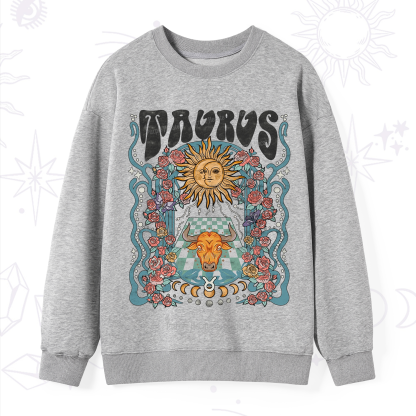 Purplehecate Taurus Spirit Zodiac Sweatshirt