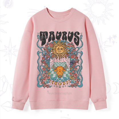 Purplehecate Taurus Spirit Zodiac Sweatshirt
