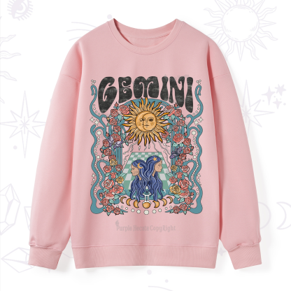 Purplehecate Gemini Spirit Zodiac Sweatshirt