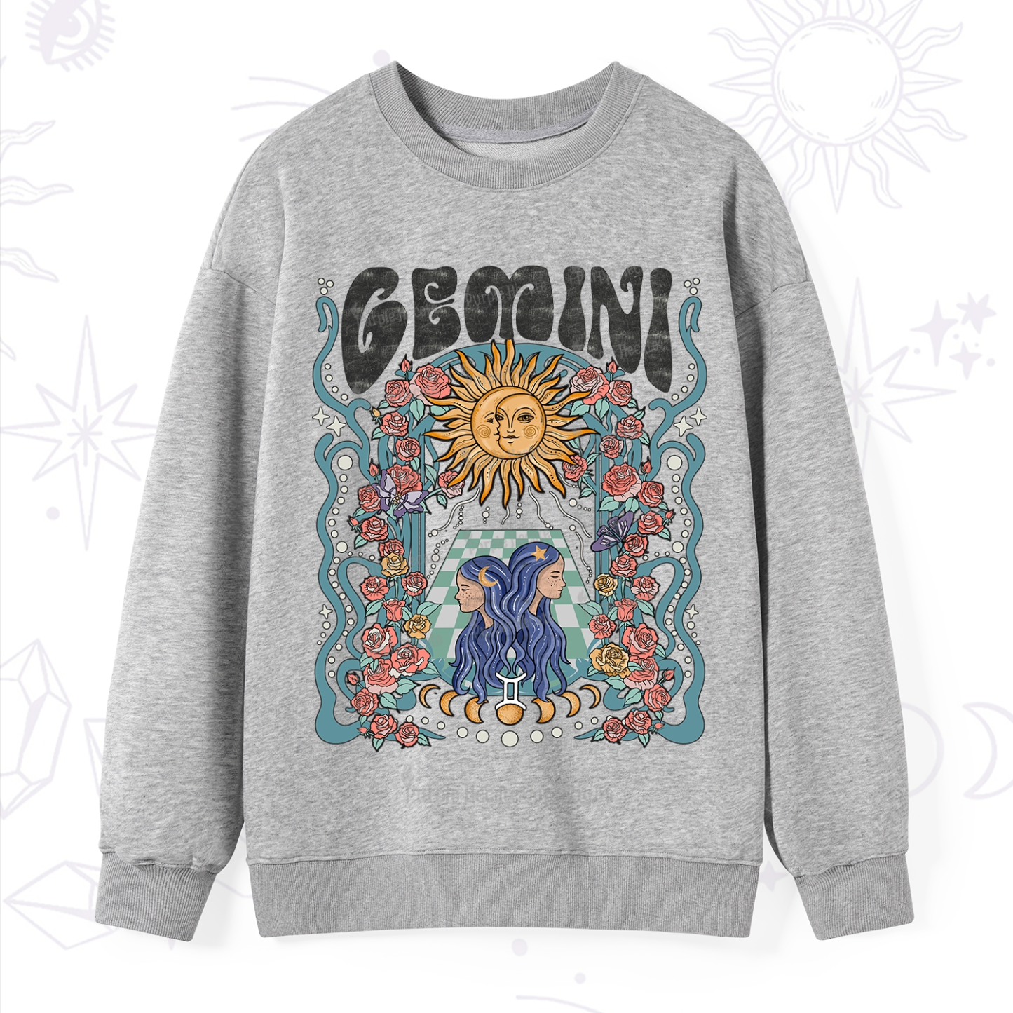 Purplehecate Gemini Spirit Zodiac Sweatshirt
